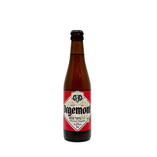 Bière Brasserie d'Orgemont - triple Bio 8,5% - 33cl